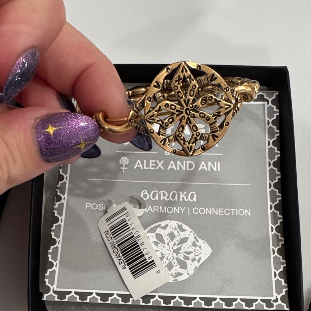 Alex and Ani Gold BARAKA Bracelet